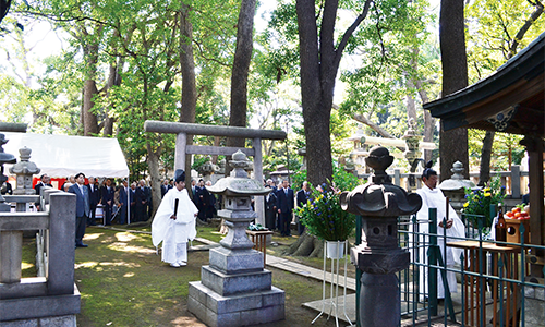 伊藤博文公墓前祭